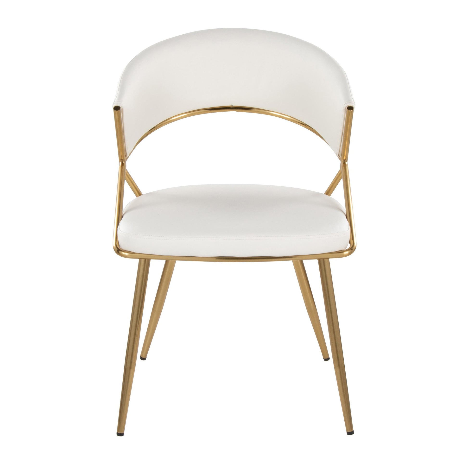 Jie Dining Chair - Set of 2 By LumiSource - DC-JIEPU AUBK2 | Dining Chairs | Modishstore - 13