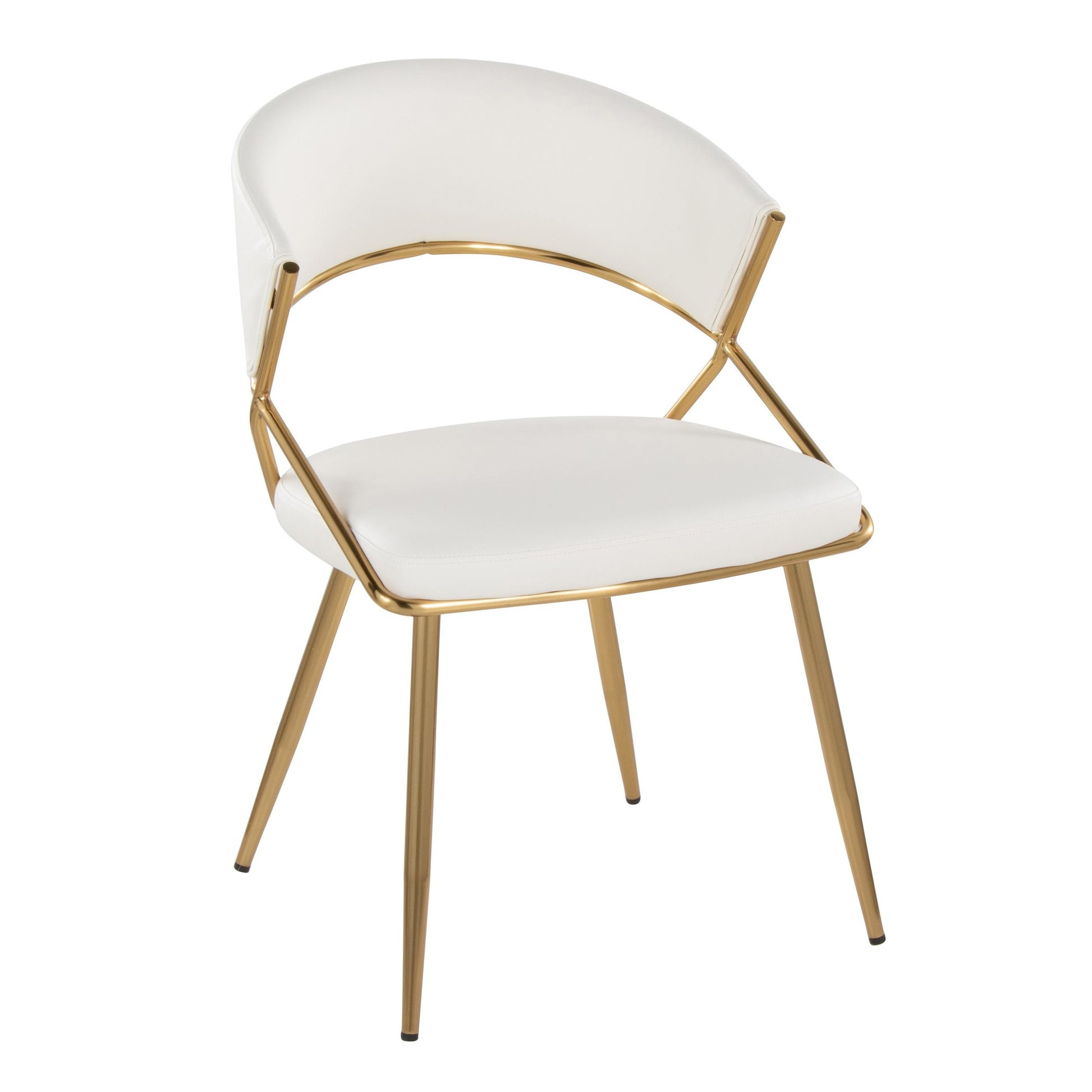 Jie Dining Chair - Set of 2 By LumiSource - DC-JIEPU AUBK2 | Dining Chairs | Modishstore - 10