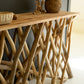 Repurposed Teak Wood Branches Console Table By Kalalou | Console Tables | Modishstore - 4