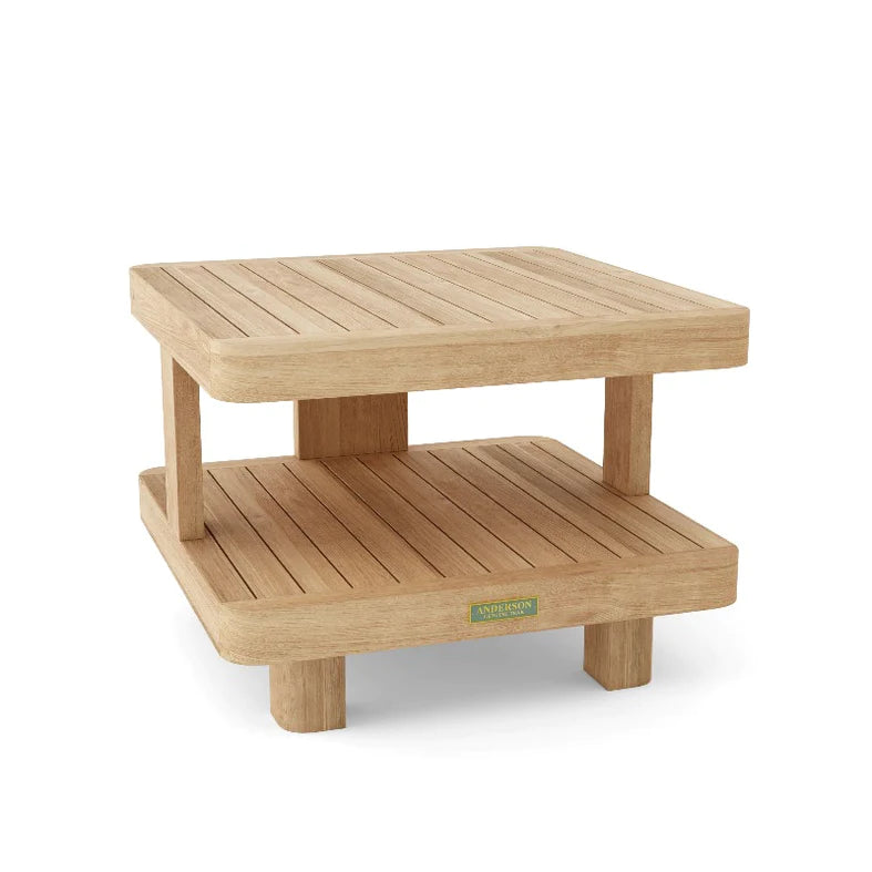 Granada Side Table By Anderson Teak | Outdoor Tables | Modishstore