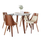 Folia-Anabelle Square Dining Set - 5 Piece By LumiSource - DS5-FOLIASQWL+4ANBELFBWLCR | Dining Sets | Modishstore - 9