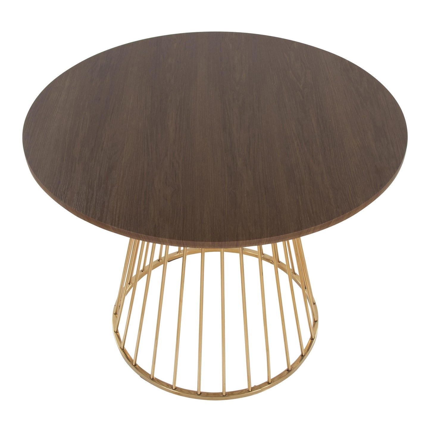 Canary Cosmo Dining Table By LumiSource - DT-CNRY-CNRYCSMO2 AUBK | Dining Tables | Modishstore - 15