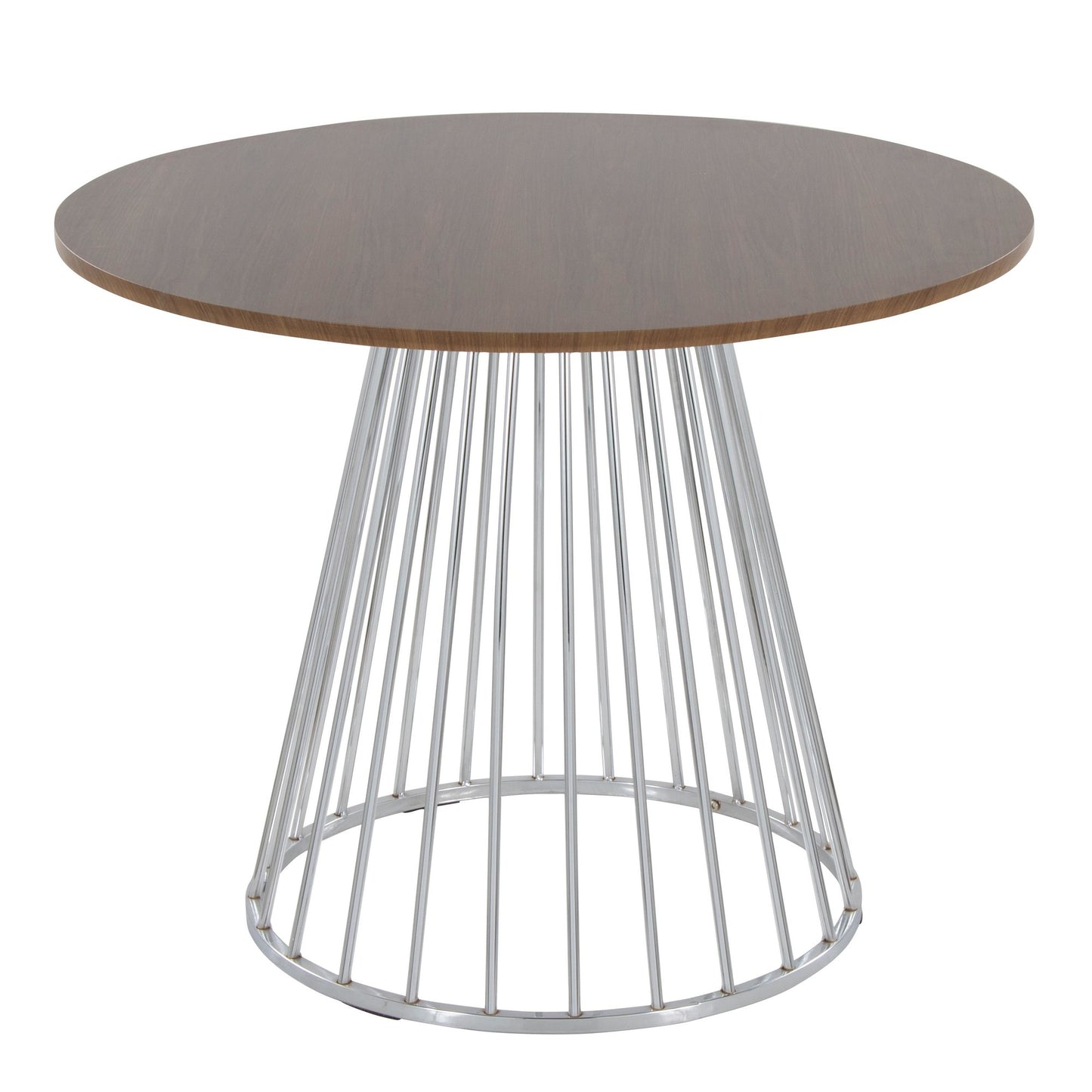 Canary Cosmo Dining Table By LumiSource - DT-CNRY-CNRYCSMO2 SVBK | Dining Tables | Modishstore - 12