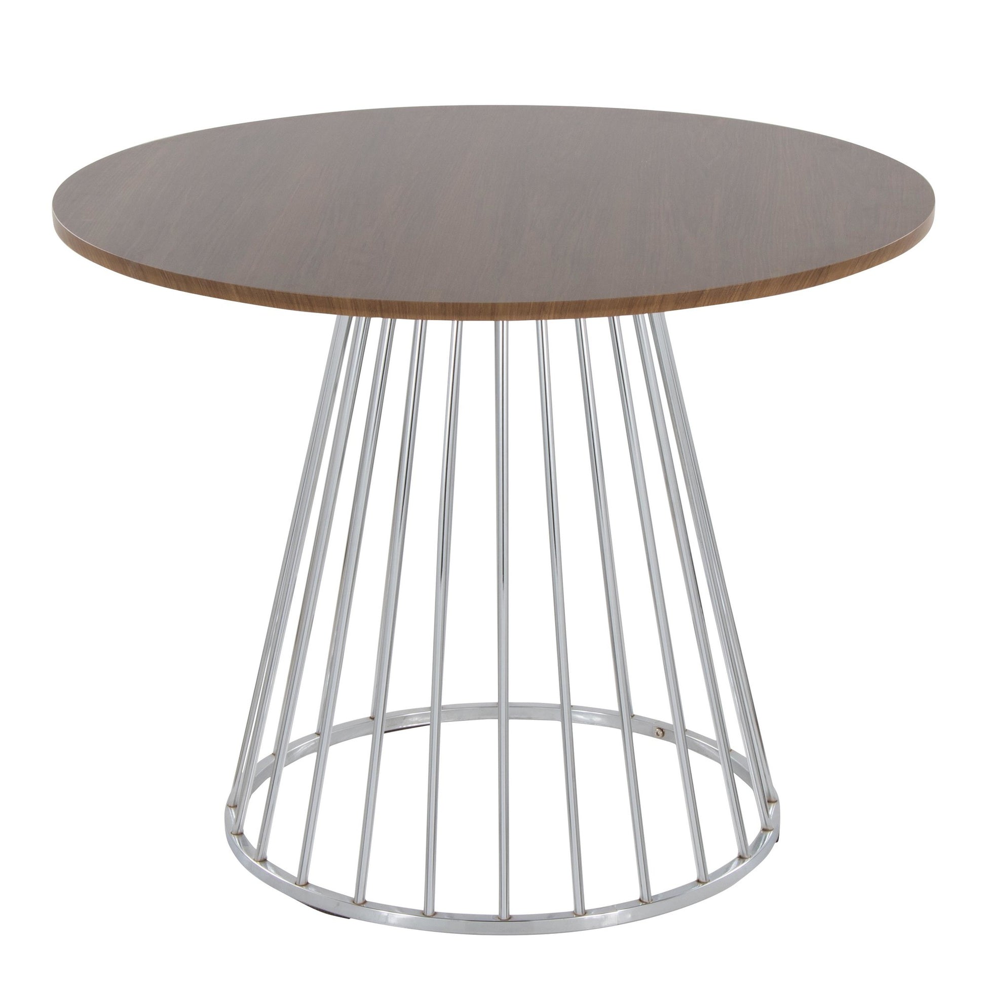 Canary Cosmo Dining Table By LumiSource - DT-CNRY-CNRYCSMO2 SVBK | Dining Tables | Modishstore - 13