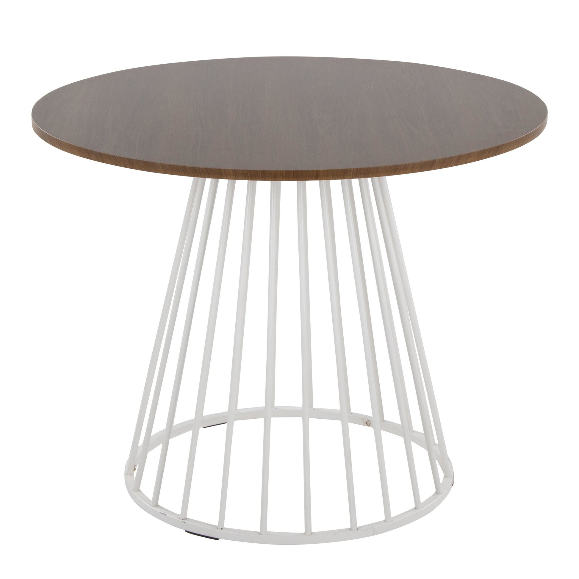 Canary Cosmo Dining Table By LumiSource - DT-CNRY-CNRYCSMO2 WBK | Dining Tables | Modishstore - 13