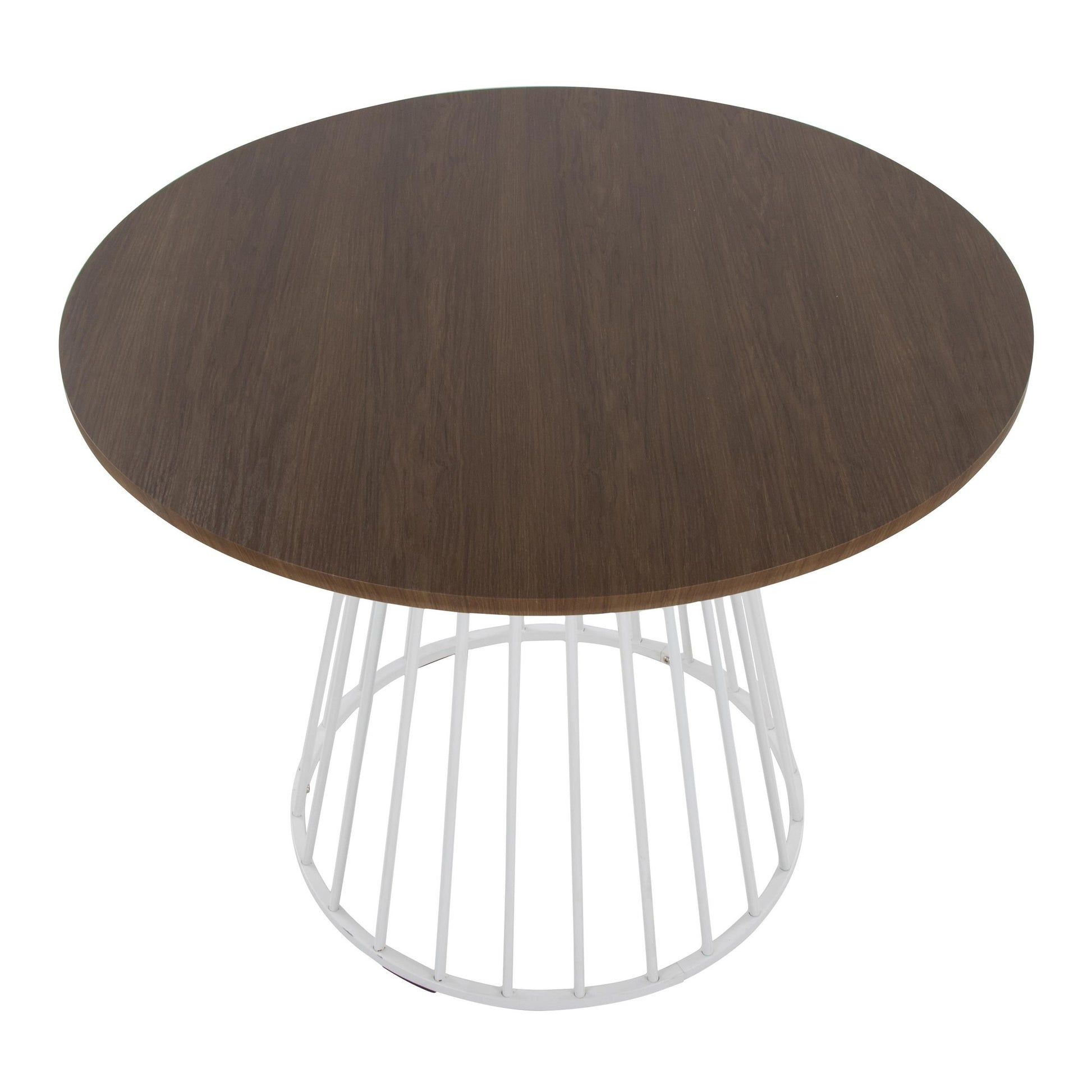 Canary Cosmo Dining Table By LumiSource - DT-CNRY-CNRYCSMO2 WBK | Dining Tables | Modishstore - 14