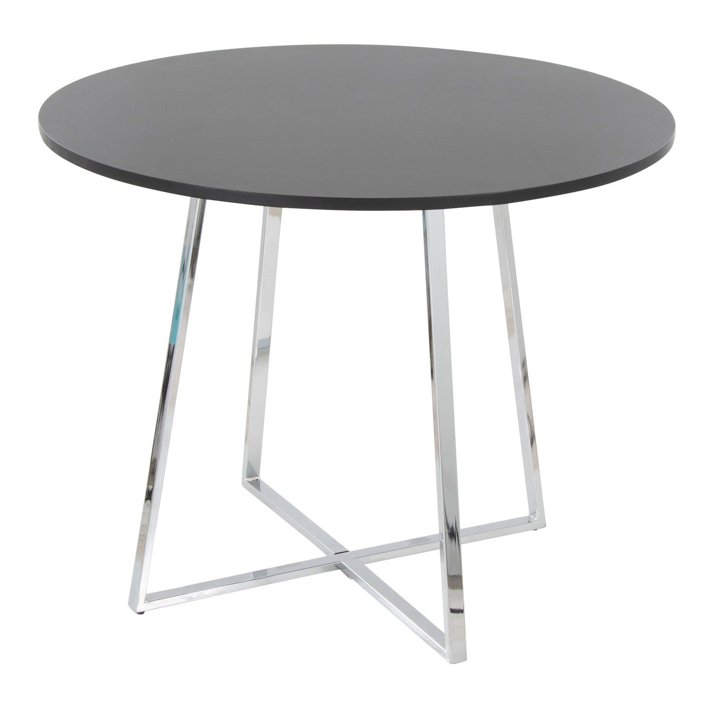 Cosmo Canary Dining Table By LumiSource - DT-CSMO-CNRYCSMO2 CHRBK | Dining Tables | Modishstore - 5