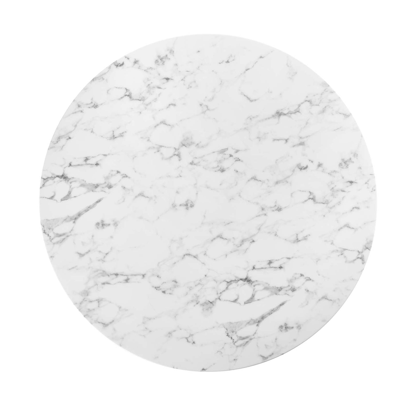 Modway Lippa 54" Round Artificial Marble Dining Table - EEI-1132 | Dining Tables | Modishstore - 8