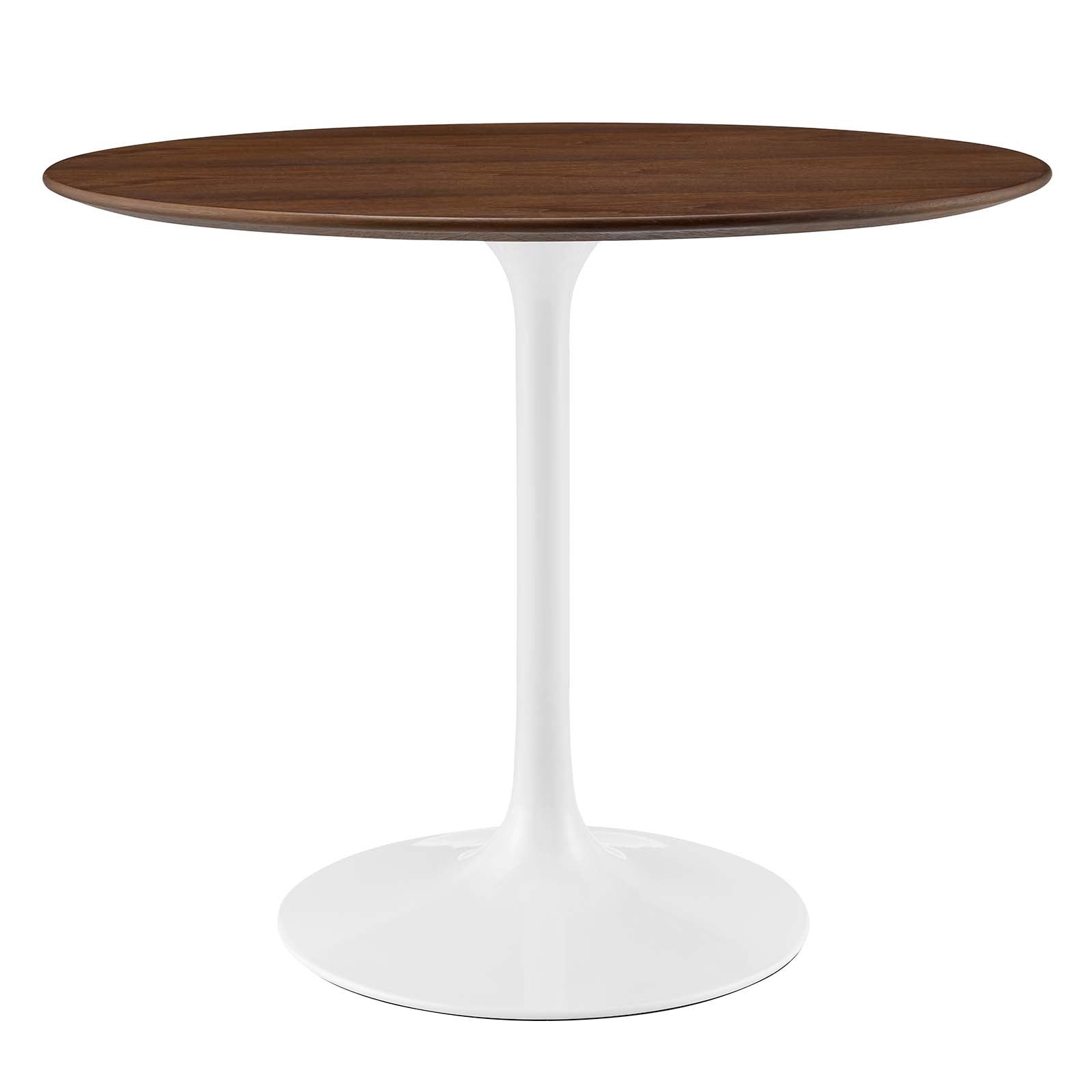 Modway Lippa 36" Round Walnut Dining Table - Walnut - EEI-1136 | Dining Tables | Modishstore - 7