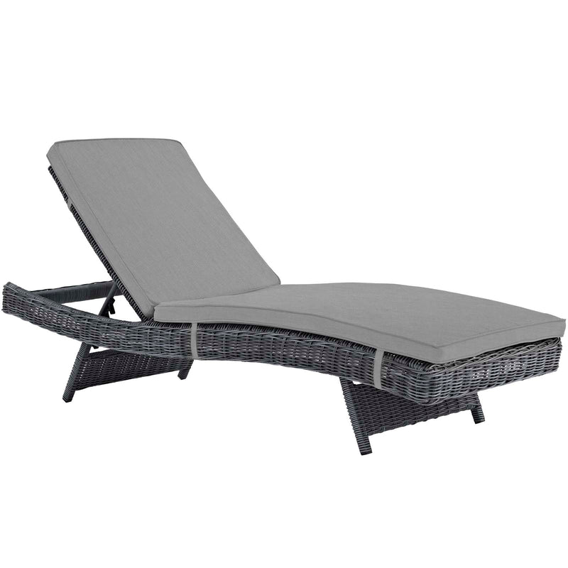 Summon Outdoor Patio Sunbrella® Chaise By Modway - EEI-1996 | Outdoor Chaise Lounges | Modishstore - 11