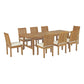 Marina 9 Piece Outdoor Patio Teak Dining Set By Modway - EEI-3311 | Outdoor Dining Sets | Modishstore - 2