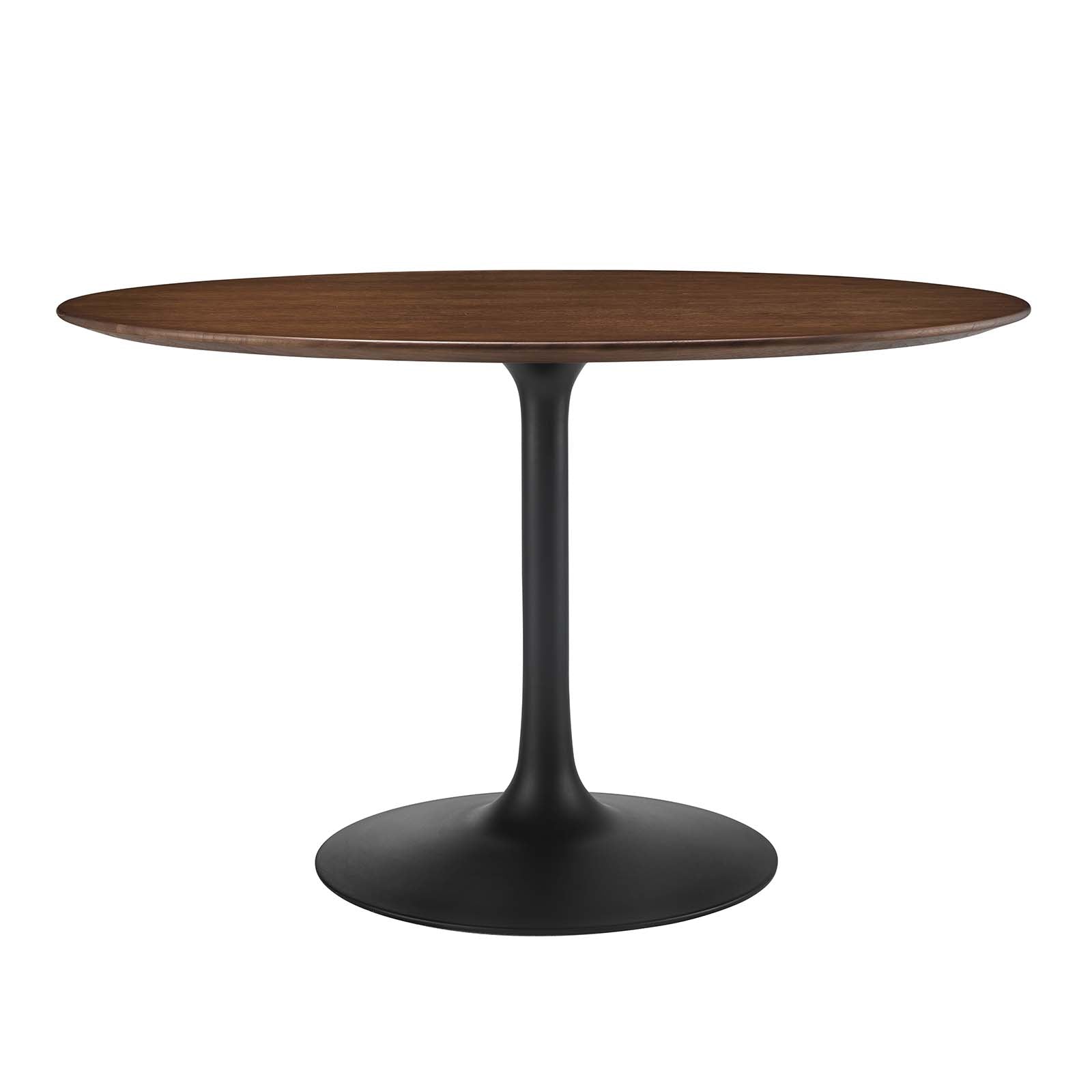 Modway Lippa 47" Round Walnut Dining Table - EEI-3532 | Dining Tables | Modishstore - 7