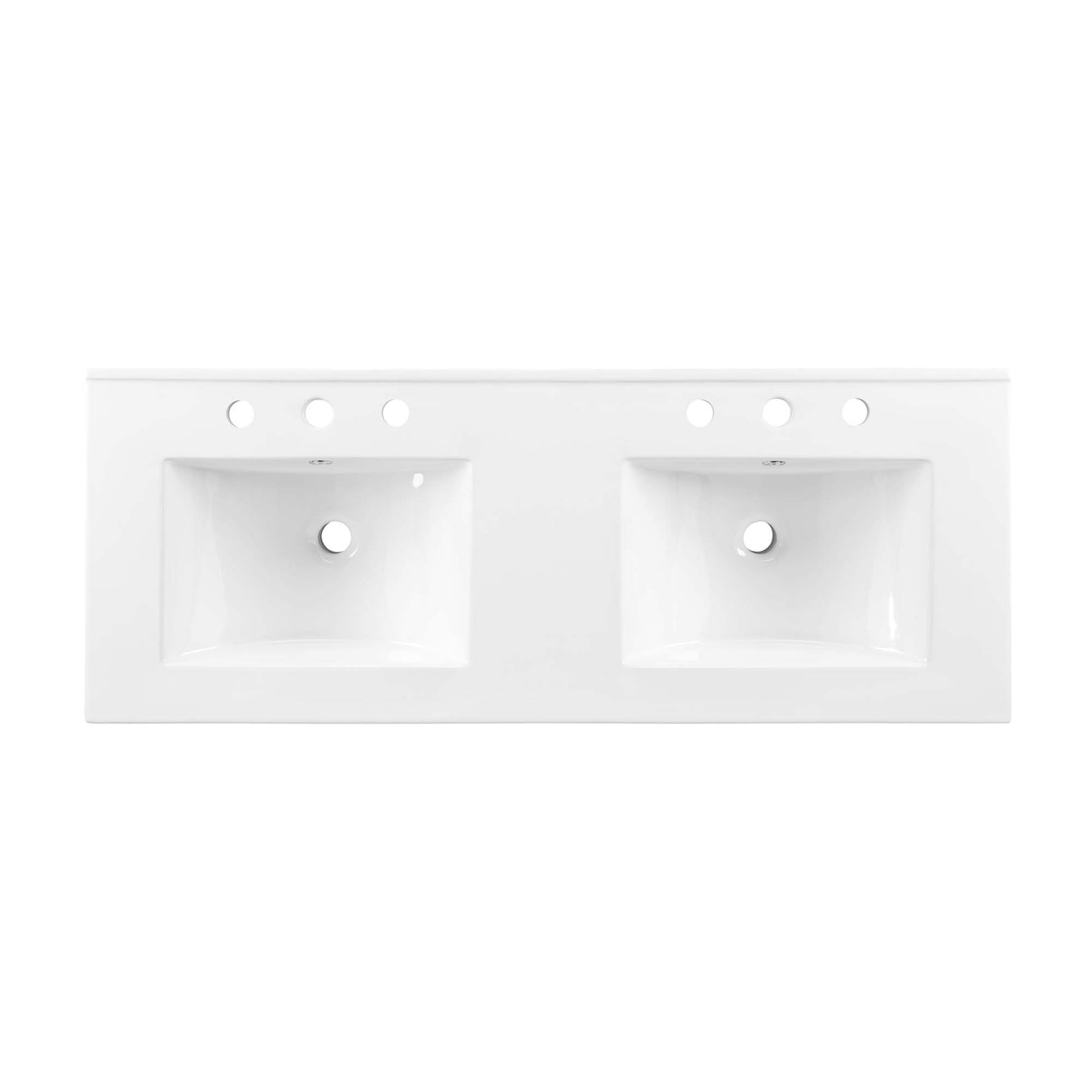 Modway Cayman 48" Double Basin Bathroom Sink