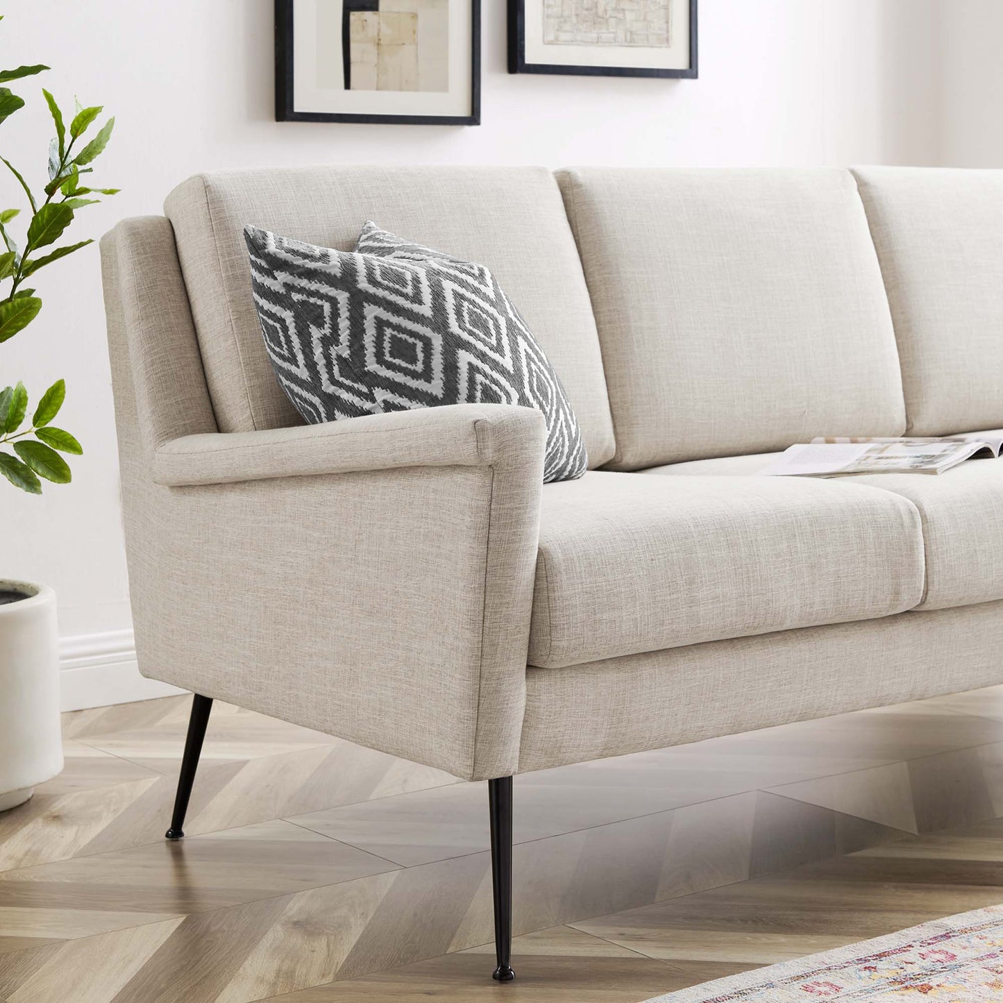 Modway Chesapeake Fabric Sofa