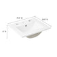 Modway Cayman 18" Bathroom Sink