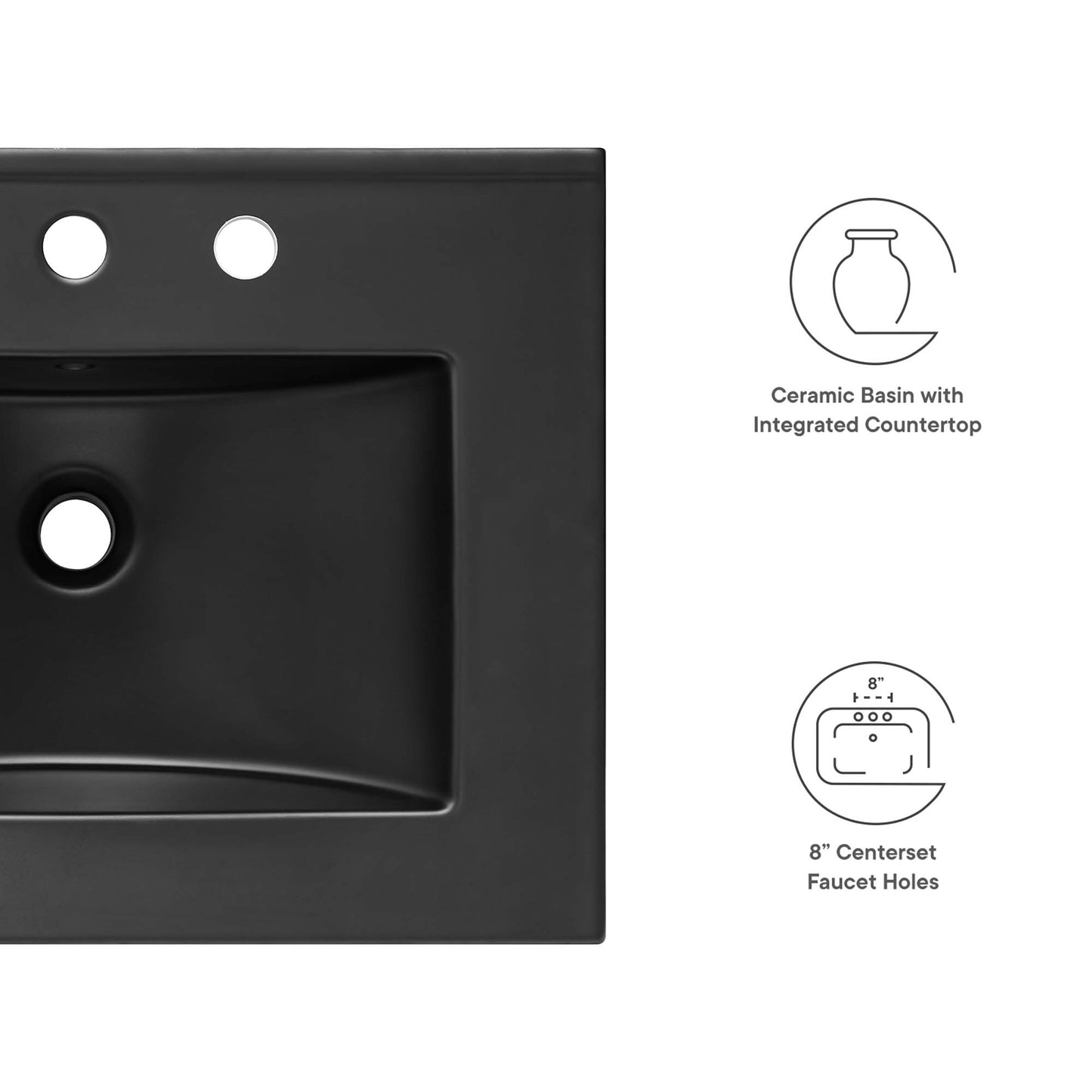 Modway Cayman 24" Bathroom Sink