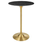 Modway Lippa 28" Artificial Marble Bar Table - EEI-5533 | Dining Tables | Modishstore - 7