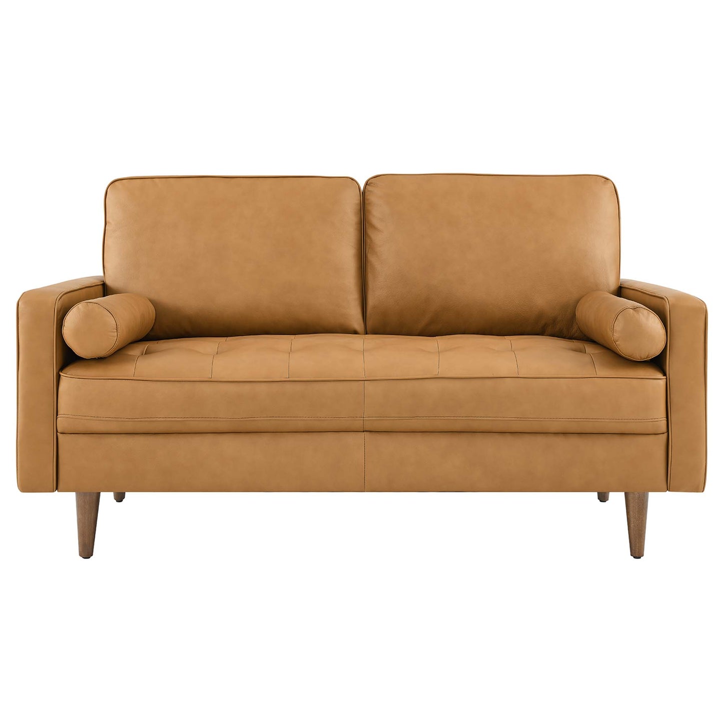 Modway Valour Leather Loveseat