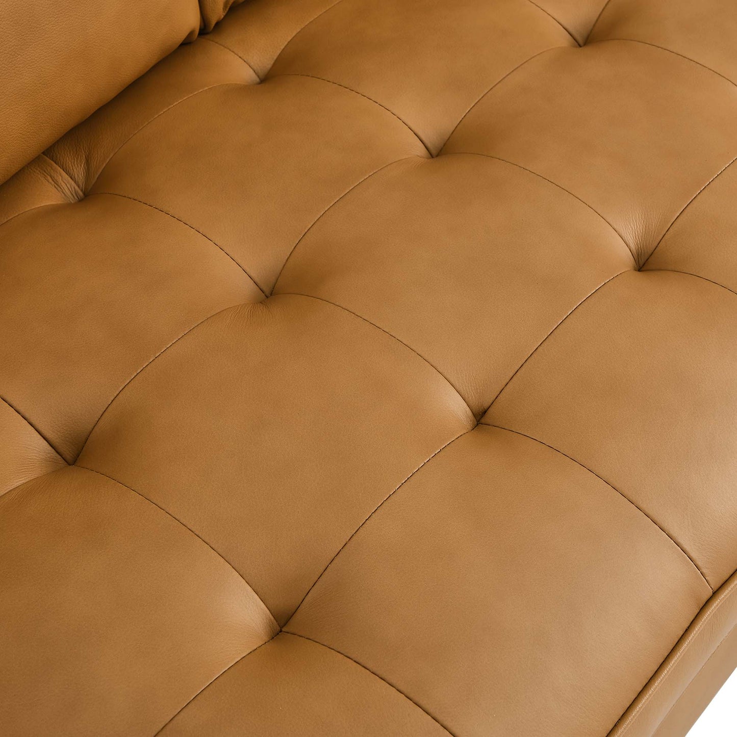 Modway Valour Leather Loveseat