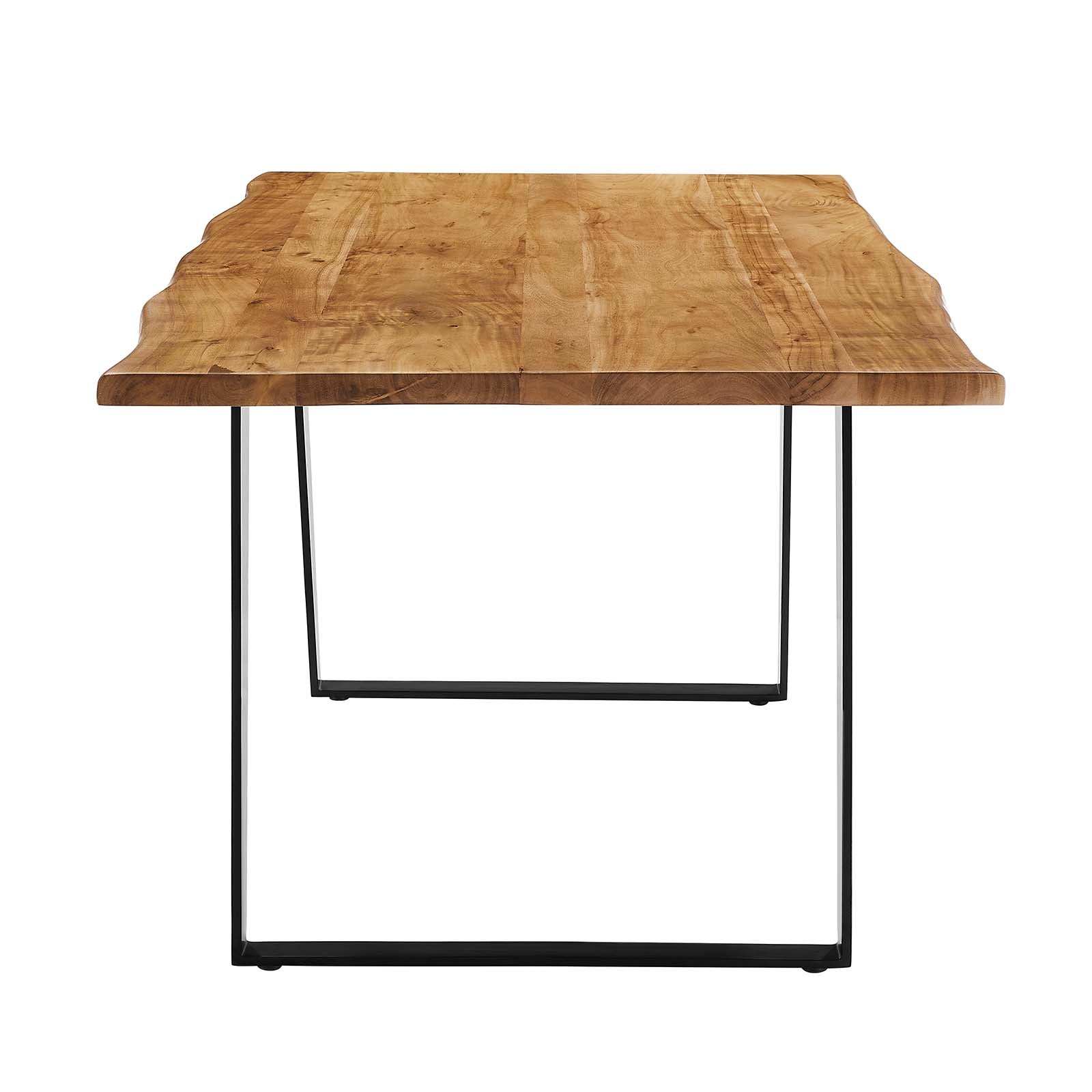 Astound 60" Live Edge Acacia Wood Dining Table By Modway - EEI-6067 | Dining Tables | Modishstore - 22