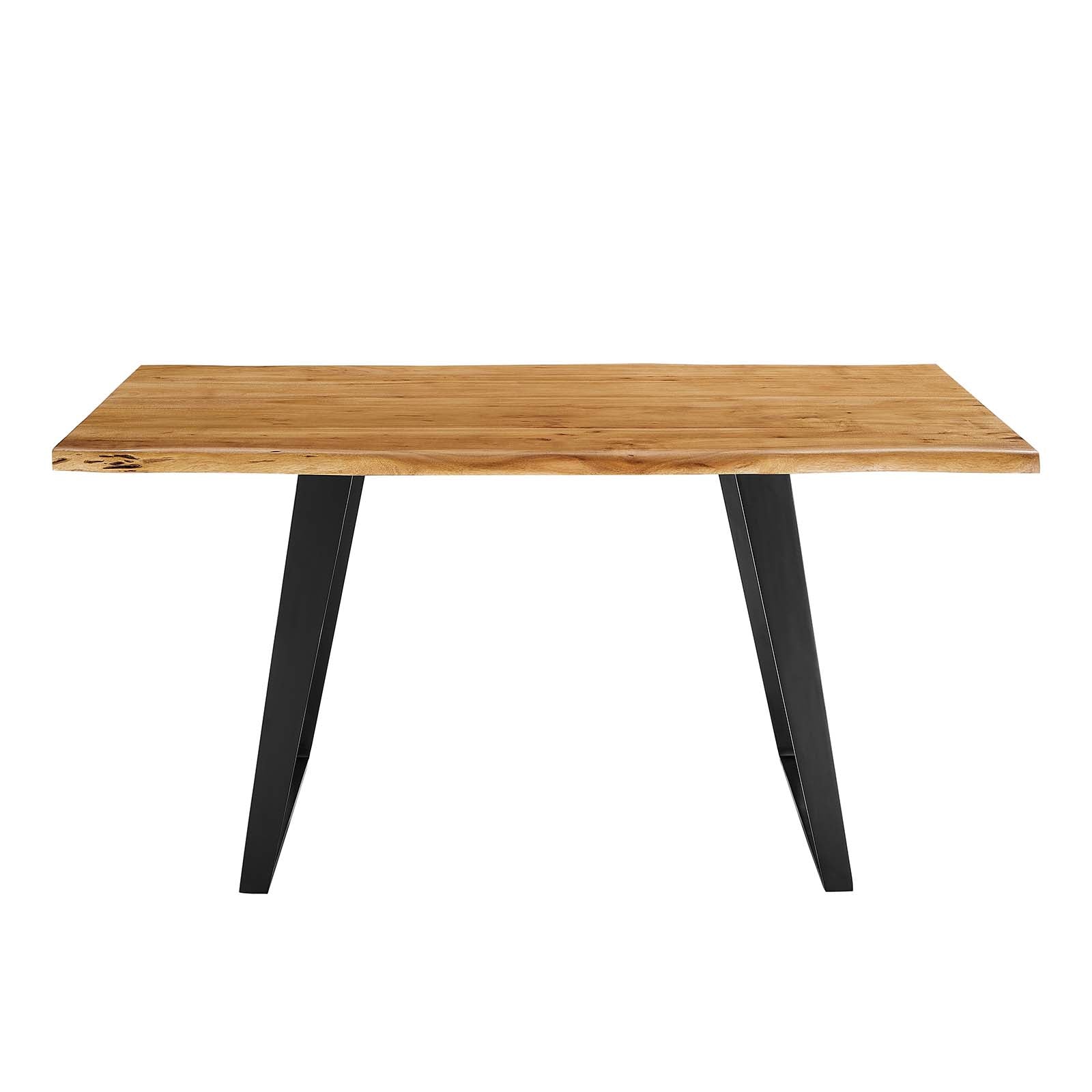 Astound 60" Live Edge Acacia Wood Dining Table By Modway - EEI-6067 | Dining Tables | Modishstore - 21