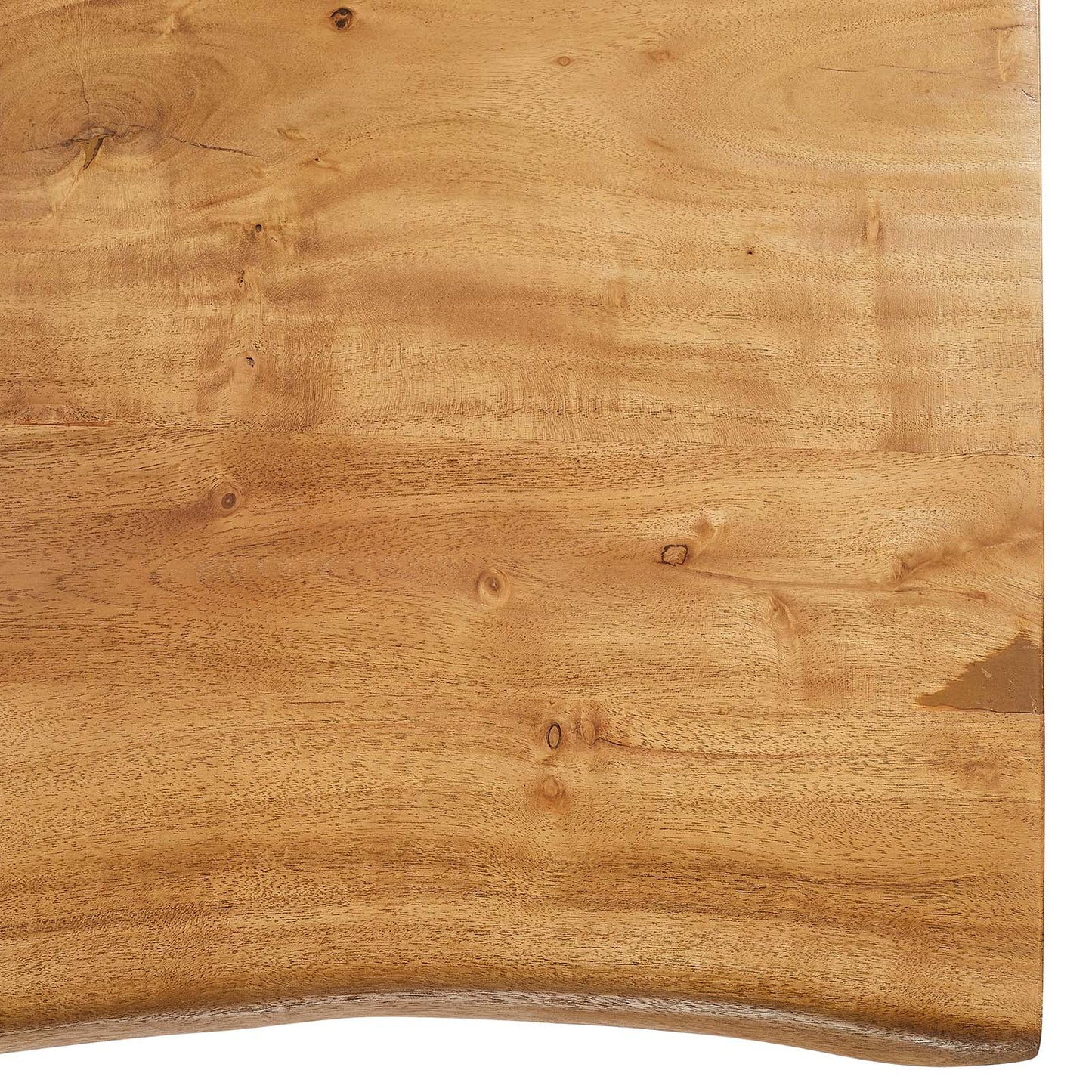 Viggo 74" Live Edge Acacia Wood Dining Table By Modway - EEI-6069 | Dining Tables | Modishstore - 17