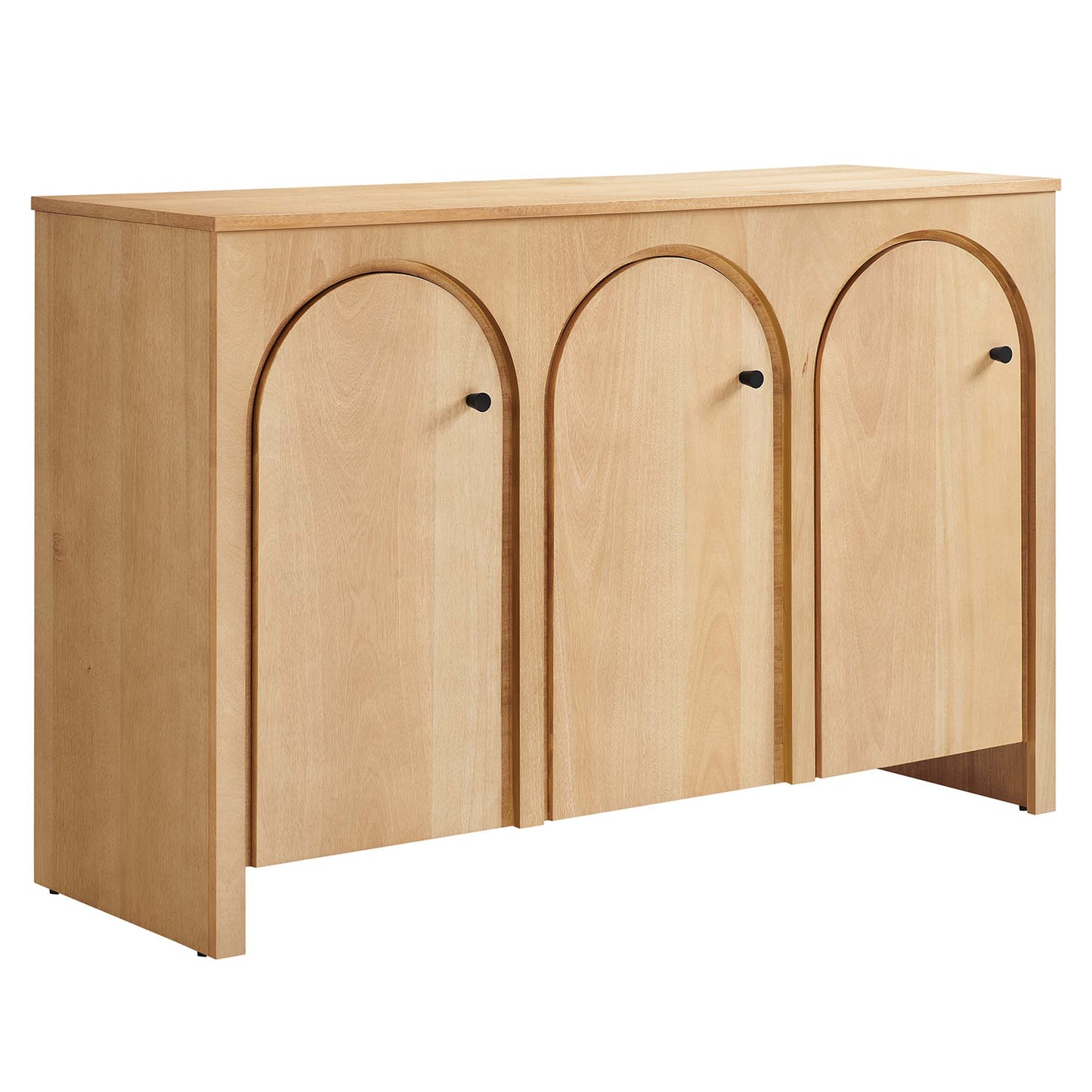 Modway Appia 3-Door Arched Door Sideboard Storage Cabinet