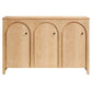 Modway Appia 3-Door Arched Door Sideboard Storage Cabinet