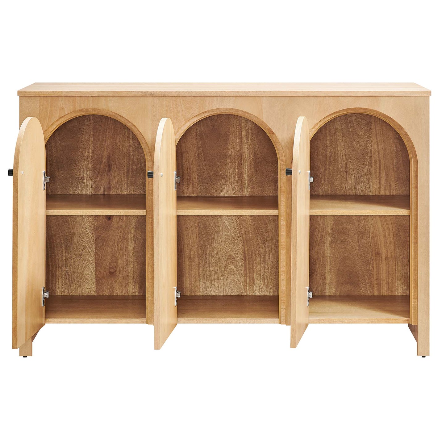 Modway Appia 3-Door Arched Door Sideboard Storage Cabinet