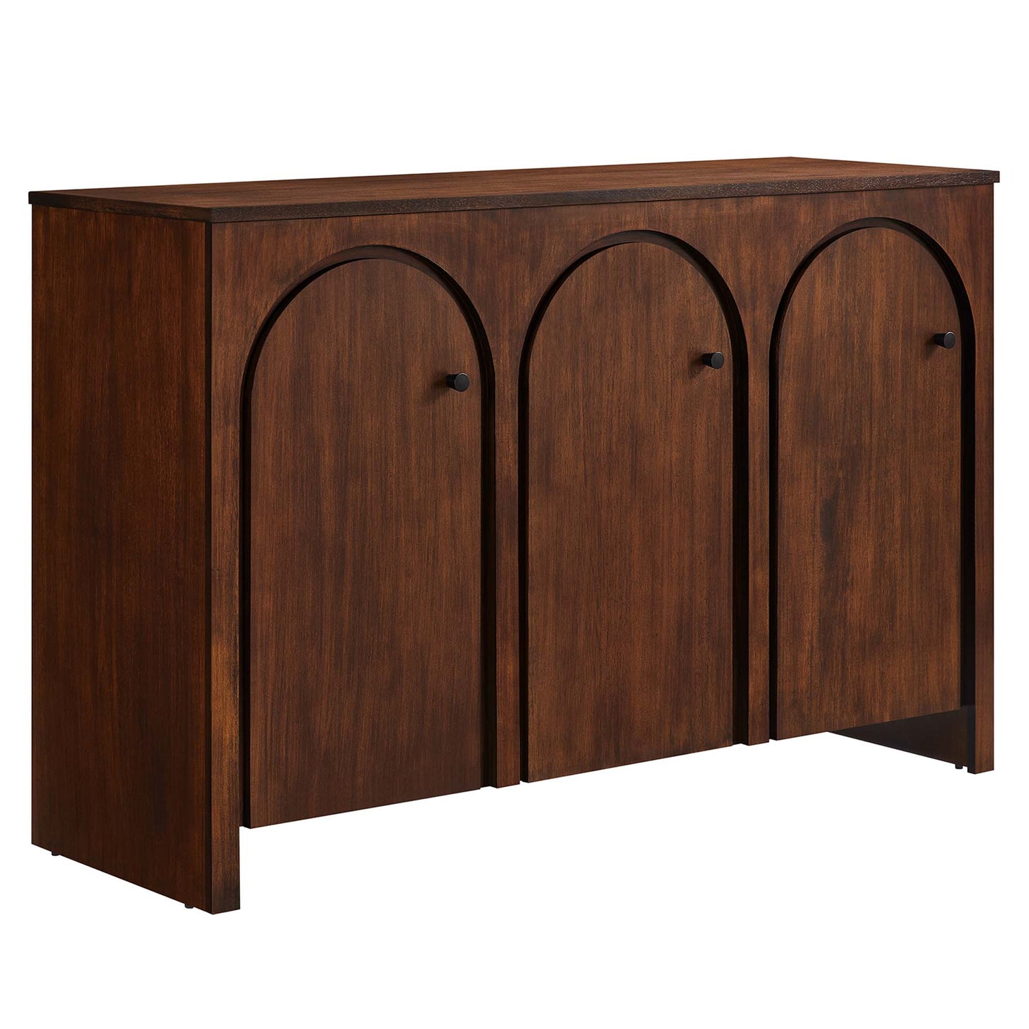 Modway Appia 3-Door Arched Door Sideboard Storage Cabinet