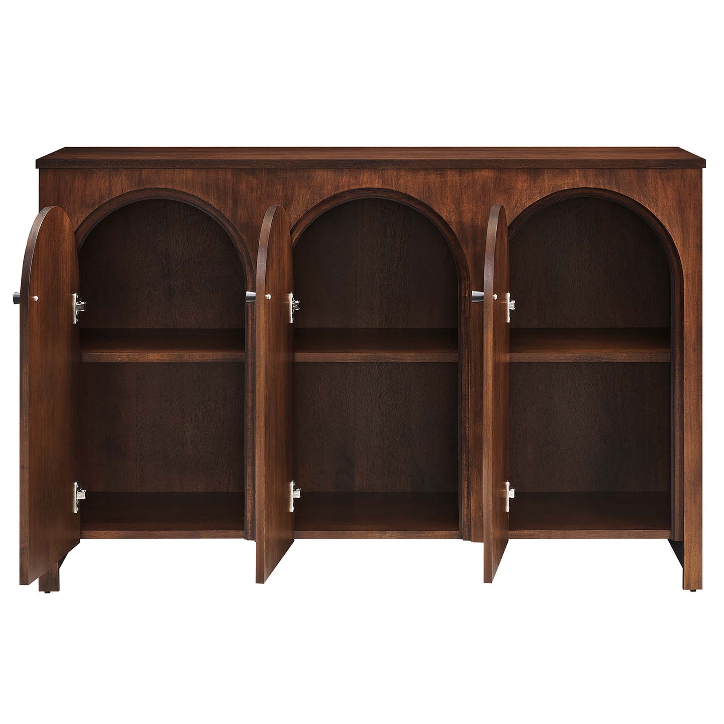 Modway Appia 3-Door Arched Door Sideboard Storage Cabinet