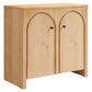 Appia 2-Door Arched Door Storage Cabinet By Modway - EEI-6537 | Cabinets | Modishstore - 1