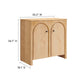 Appia 2-Door Arched Door Storage Cabinet By Modway - EEI-6537 | Cabinets | Modishstore - 6