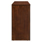 Modway Appia Wood Grain 4-Door Sideboard Storage Cabinet