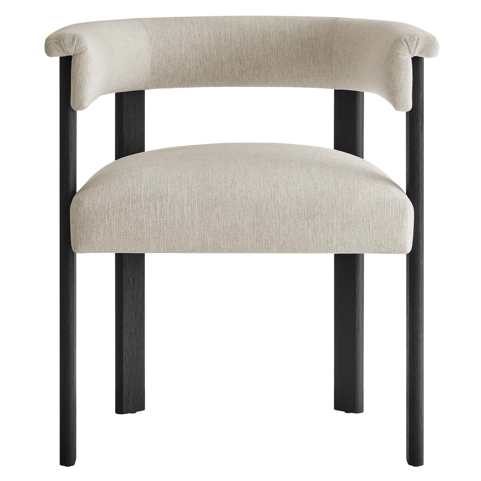 Imogen Woven Heathered Fabric Upholstered Barrel Dining Chairs - Set of 2 By Modway - EEI-6776 | Dining Chairs | Modishstore - 17