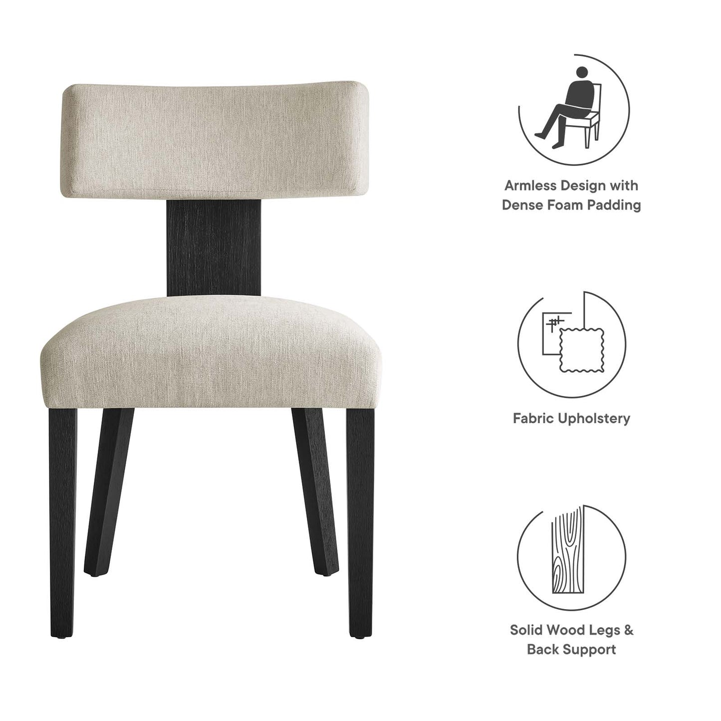 Nalani Dining Chairs - Set of 2 By Modway - EEI-6777 | Dining Chairs | Modishstore - 20