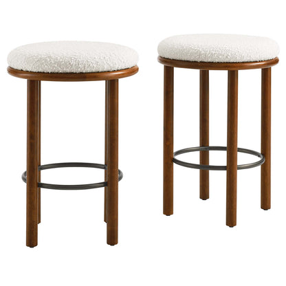 Fable Boucle Fabric Counter Stools - Set of 2 By Modway - EEI-6818 | Bar Stools | Modishstore - 17