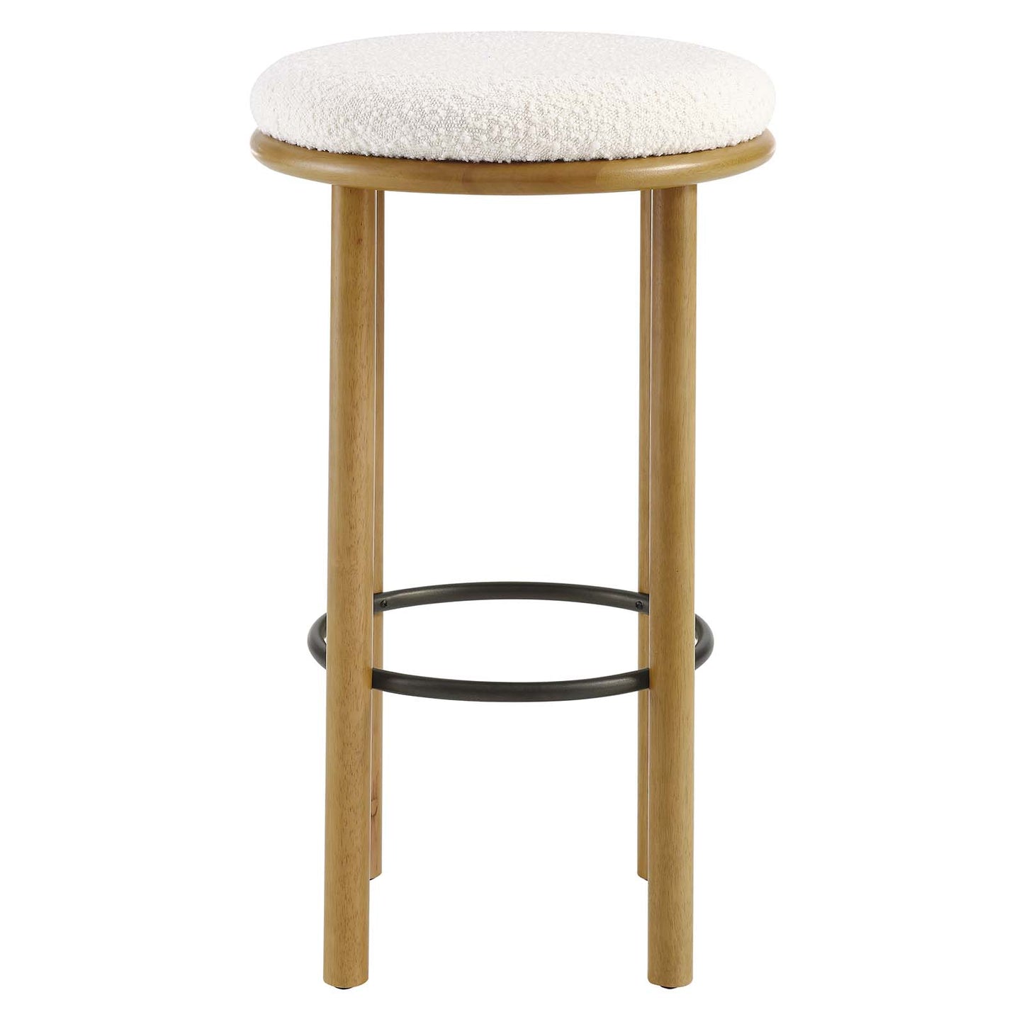 Fable Boucle Fabric Bar Stools - Set of 2 By Modway - EEI-6819 | Bar Stools | Modishstore - 4