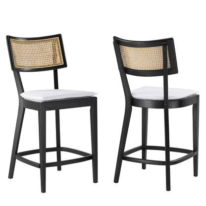 Caledonia Wood Counter Stools - Set of 2 By Modway - EEI-6821 | Bar Stools | Modishstore - 10