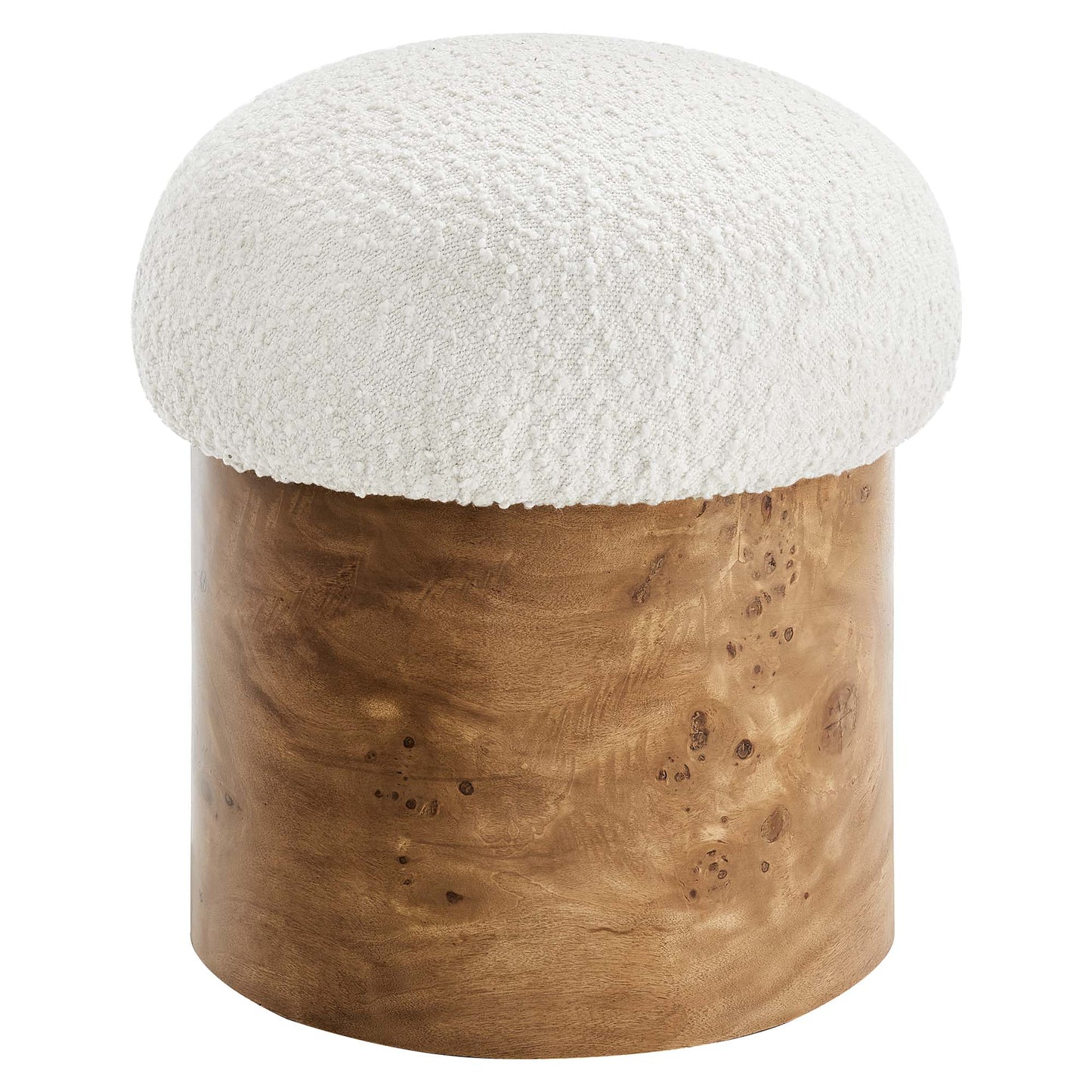 Modway Breeze Boucle Upholstered Ottoman