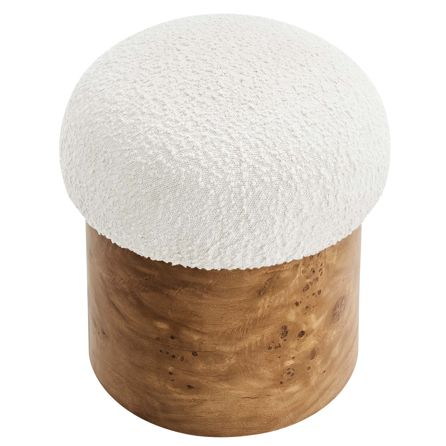 Modway Breeze Boucle Upholstered Ottoman