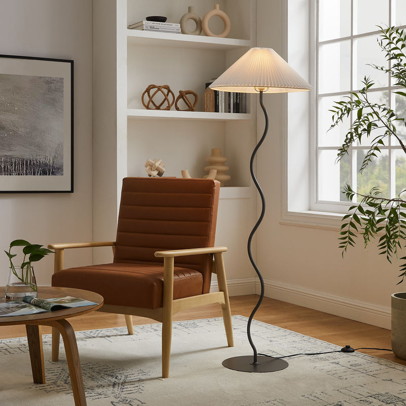 Wave Squiggle Floor Lamp by Modway | Table Lamps | Modishstore - 1
