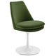 Lippa Swivel Dining Performance Velvet Side Chair by Modway | Dining Chairs | Modishstore - 31