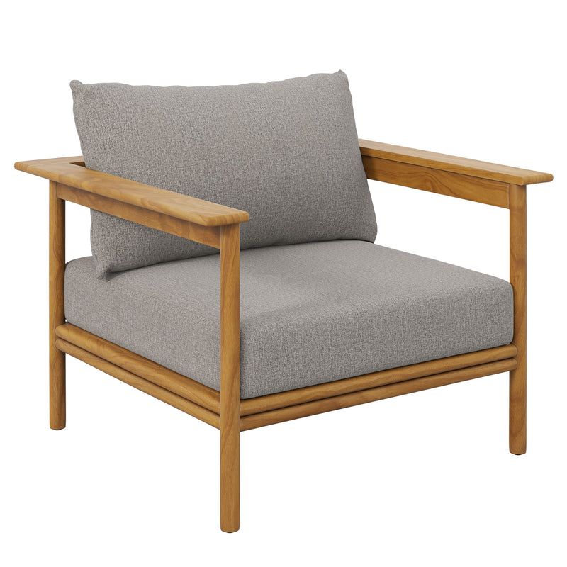 Wren Outdoor Patio Teak Wood Armchair by Modway | Outdoor Chairs | Modishstore - 2
