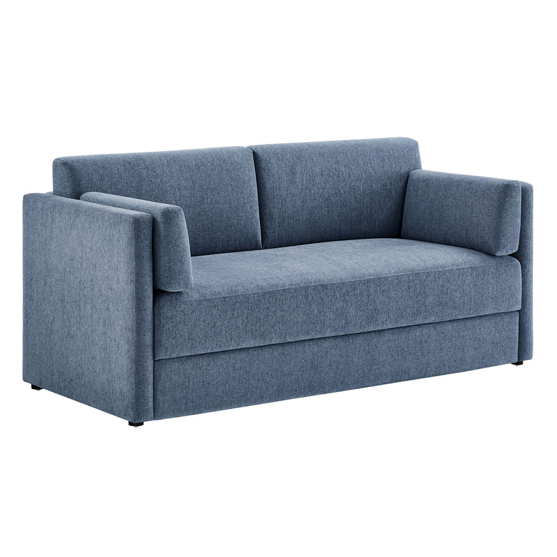Linden Upholstered Heathered Chenille Sofa by Modway | Sofas | Modishstore - 2