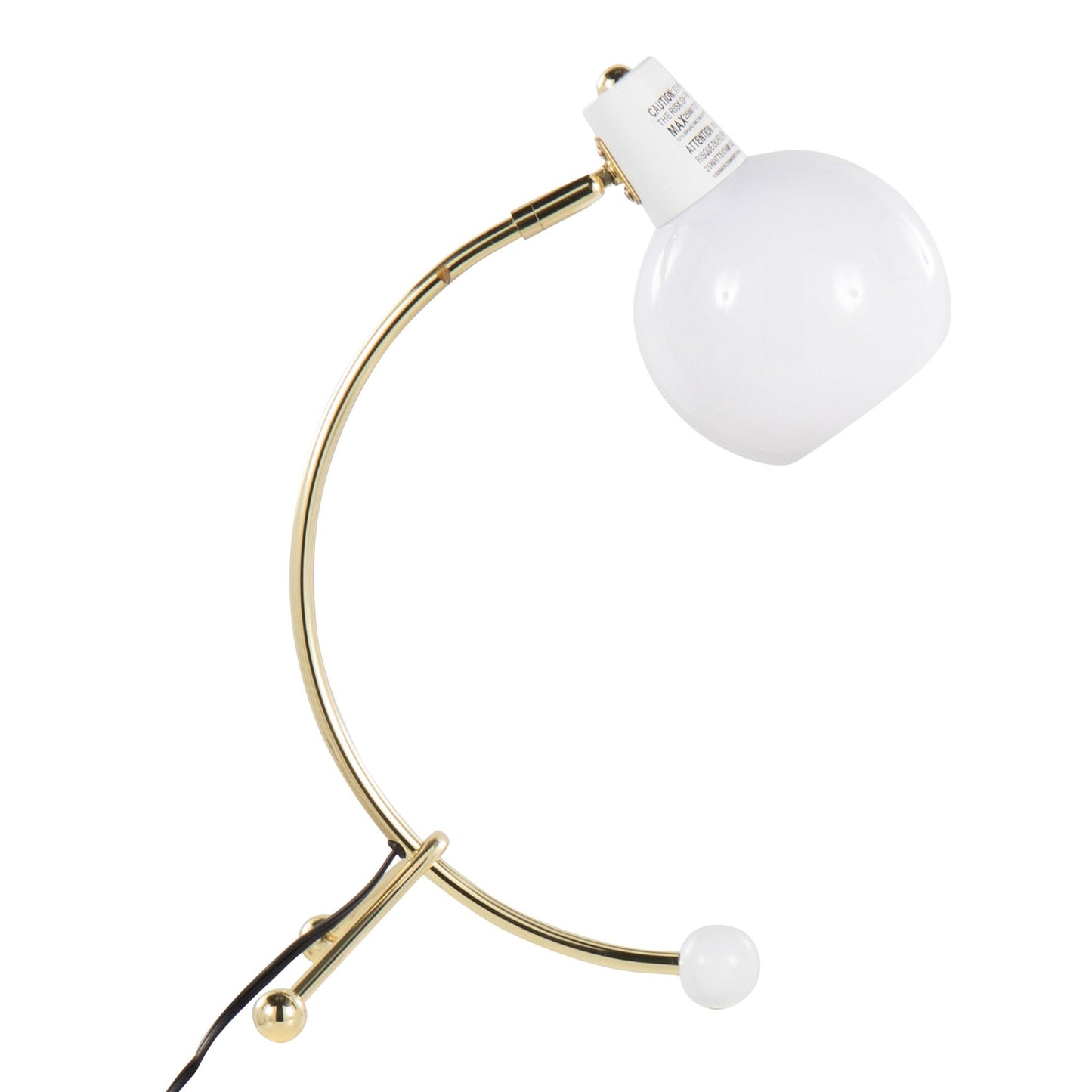 Eileen Task Lamp By LumiSource - LTB-EILEEN AUW | Table Lamps | Modishstore - 3