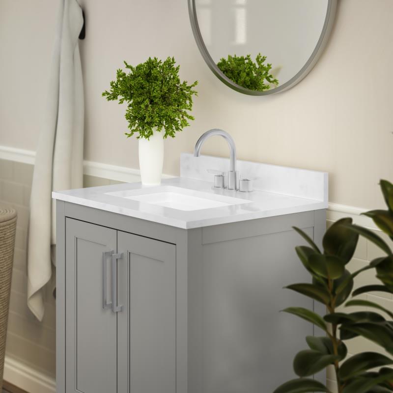 Vega 24 Inch Bathroom Vanity with Sink Combo By Flash Furniture