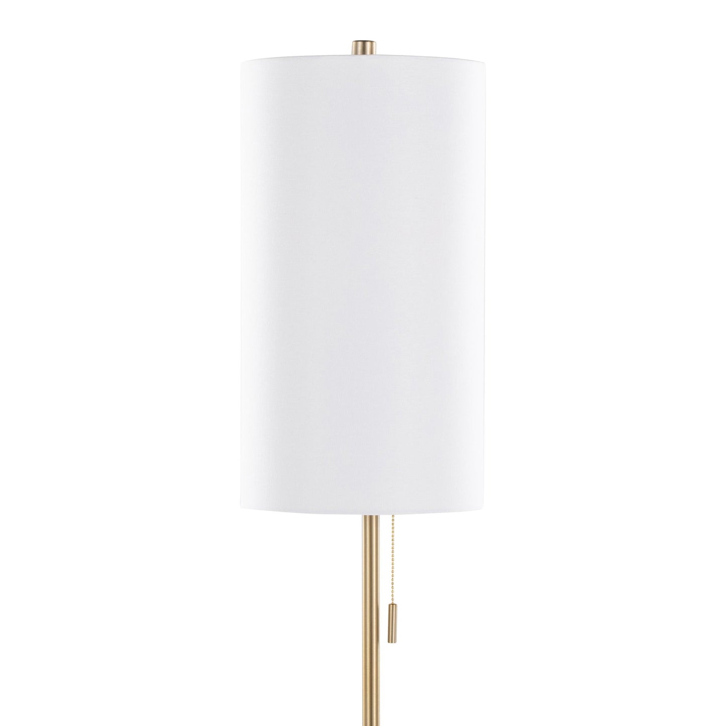 Bounty 62" Metal Floor Lamp By LumiSource - GFS62-BNTY AUW | Floor Lamps | Modishstore - 5