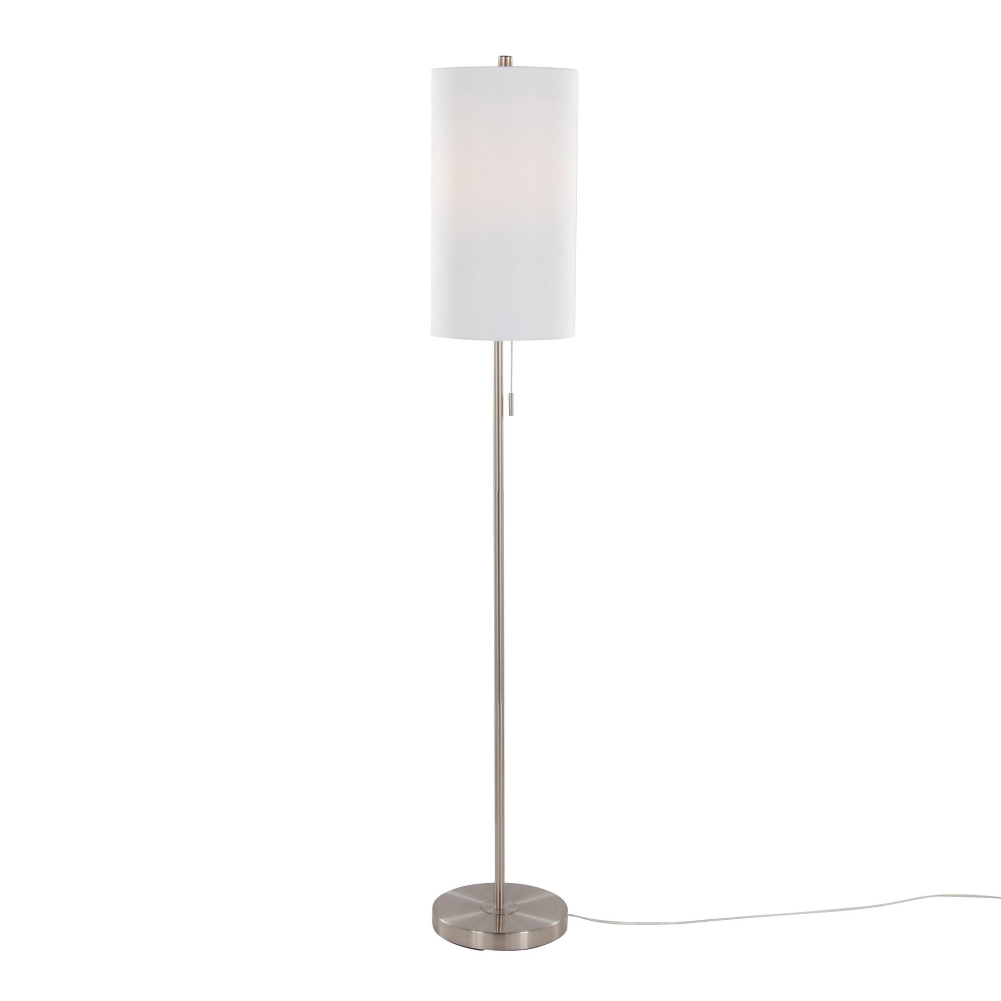 Bounty 62" Metal Floor Lamp By LumiSource - GFS62-BNTY AUW | Floor Lamps | Modishstore - 9