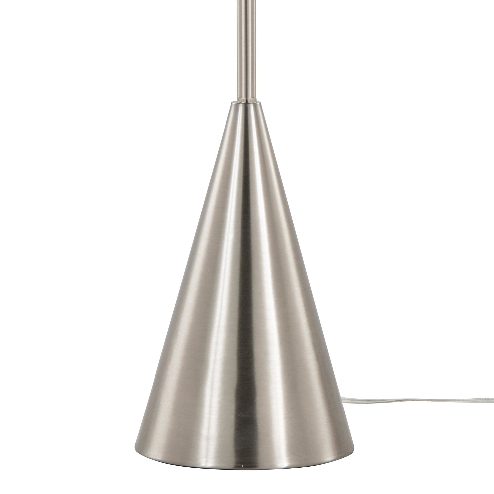 Cone 64" Metal Floor Lamp By LumiSource - GFS64-CONE AUW | Floor Lamps | Modishstore - 13